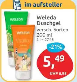 Budni Weleda Duschgel Angebot