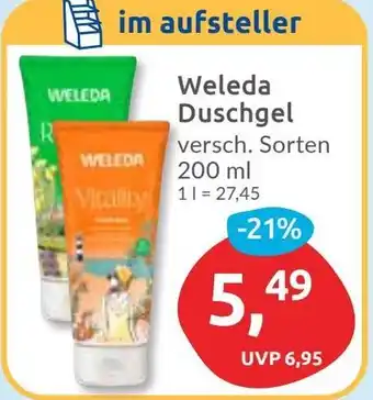 Budni Weleda Duschgel Angebot
