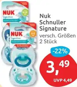 Budni Nuk Schnuller Signature Angebot