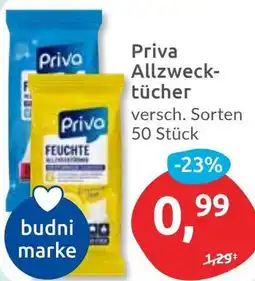 Budni Priva Allzwecktücher Angebot