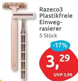 Budni Razeco3 Plastikfreie Einwegrasierer Angebot