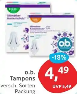 Budni o.b. Tampons Angebot