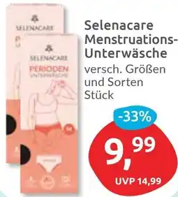 Budni Selenacare Menstruations Unterwäsche Angebot