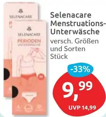 Budni Selenacare Menstruations Unterwäsche Angebot