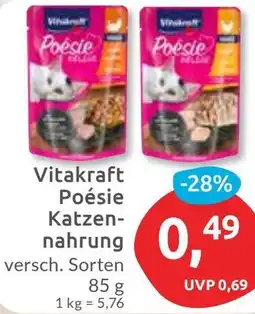 Budni Vitakraft Poésie Katzennahrung Angebot