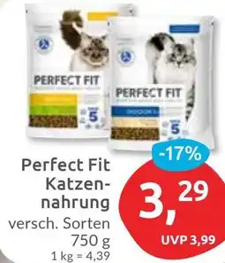 Budni Perfect Fit Katzennahrung Angebot
