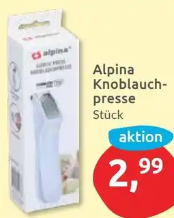 Budni Alpina Knoblauchpresse Angebot