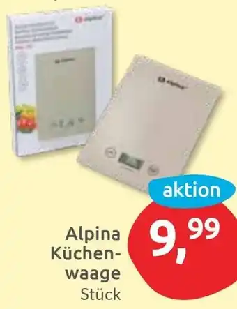 Budni Alpina Küchenwaage Angebot