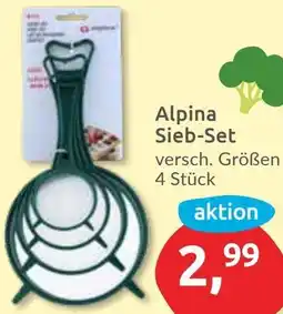 Budni Alpina Sieb-Set Angebot