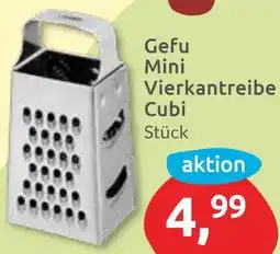Budni Gefu Mini Vierkantreibe Cubi Angebot