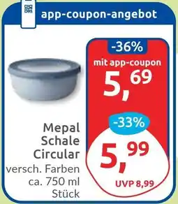 Budni Mepal Schale Circular Angebot