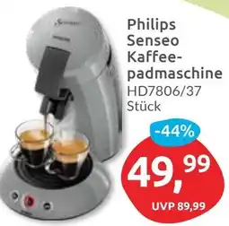 Budni Philips Senseo Kaffeepadmaschine Angebot