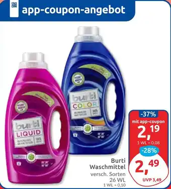 Budni Burti Waschmittel Angebot