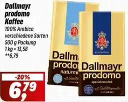 Simmel Dallmayr prodomo Kaffee Angebot