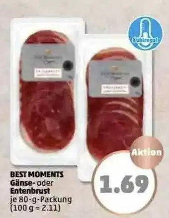 PENNY Best Moments Gänse Oder Entenbrust Angebot