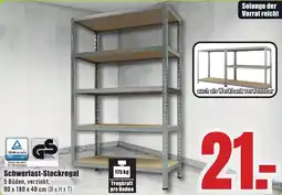 B1 Discount Baumarkt Schwerlast-Steckregal Angebot