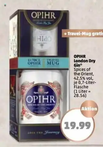 PENNY Opihr London Dry Gin Angebot