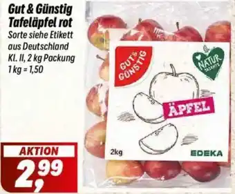 Simmel Gut & Günstig Tafeläpfel rot Angebot
