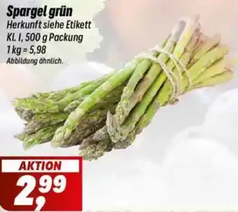 Simmel Spargel grün Angebot