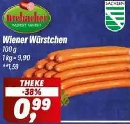 Simmel Drebacher Wiener Würstchen Angebot