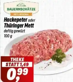 Simmel BAUERNSCHÄTZE Hackepeter oder Thüringer Mett Angebot