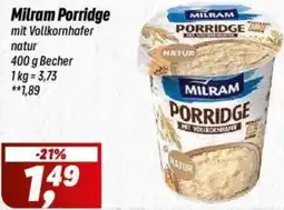 Simmel Milram Porridge Angebot