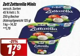 Simmel Zott Zottarella Minis Angebot