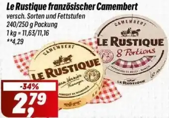 Simmel Le Rustique französischer Camembert Angebot
