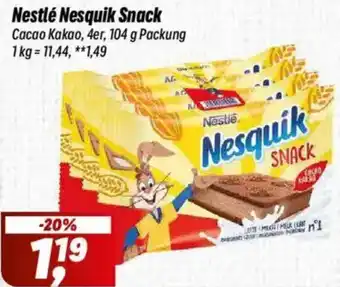 Simmel Nestlé Nesquik Snack Angebot
