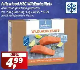 Simmel followfood MSC Wildlachsfilets Angebot