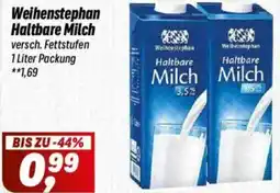 Simmel Weihenstephan Haltbare Milch Angebot