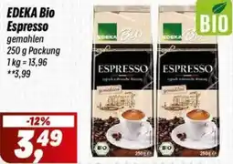 Simmel EDEKA Bio Espresso Angebot