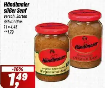 Simmel Händlmaier süßer Senf Angebot