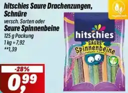 Simmel hitschies Saure Drachenzungen, Schnüre oder Saure Spinnenbeine Angebot