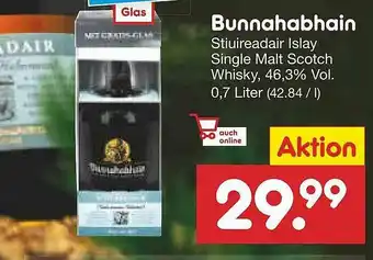 Netto Marken-Discount Bunnahabhain Angebot