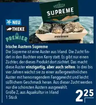 CITTI Markt PREMIER Irische Austern Supreme Angebot