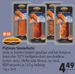 CITTI Markt ABRAHAMS Platinum Stremellachs Angebot