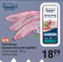 CITTI Markt Friesenkrone Dänische Sherry-Heringsfilets Angebot