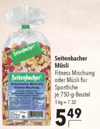 CITTI Markt Seitenbacher Müsli Angebot
