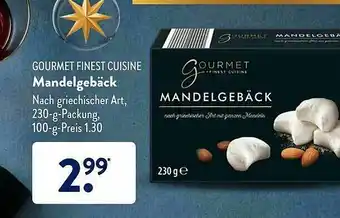 Aldi Süd Gourmet Finest Cuisine Mandelgebäck Angebot