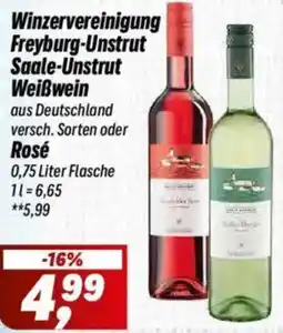 Simmel Winzervereinigung Freyburg-Unstrut Saale-Unstrut Weißwein Angebot