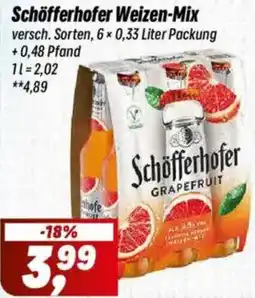 Simmel Schöfferhofer Weizen-Mix Angebot