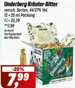 Simmel Underberg Kräuter-Bitter Angebot