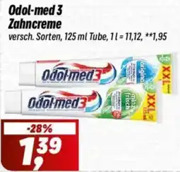 Simmel Odol-med 3 Zahncreme Angebot