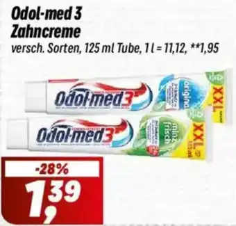 Simmel Odol-med 3 Zahncreme Angebot