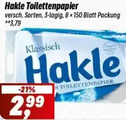 Simmel Hakle Toilettenpapier Angebot