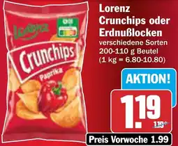 AEZ Lorenz Crunchips oder Erdnuẞlocken Angebot