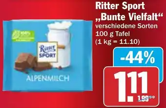 AEZ Ritter Sport ,,Bunte Vielfalt" Angebot