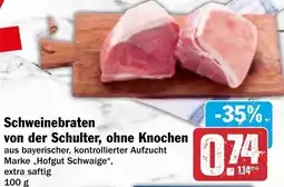AEZ Schweinebraten von der Schulter, ohne Knochen Angebot