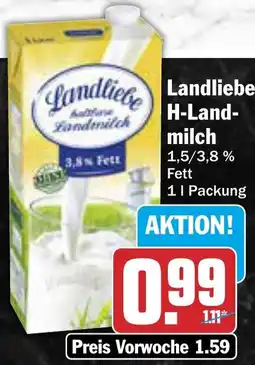 AEZ Landliebe H-Landmilch Angebot